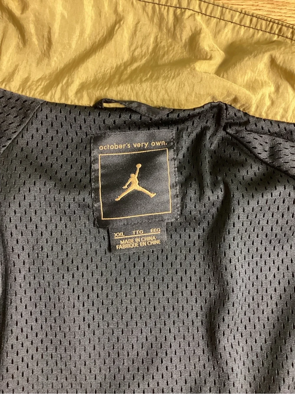 Air Jordan X October’s Very Own (OVO) Flight Jacket; Size: XXL